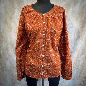 Duluth Trading Organic Cotton Printmaker Tunic - Like New Small